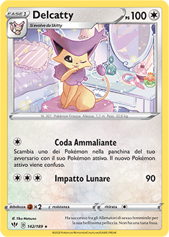 Delcatty 142/189 NM (ITA)