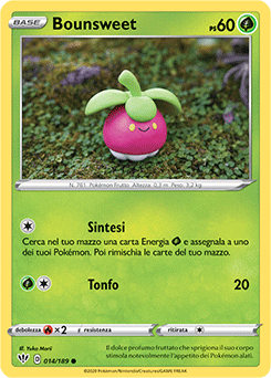 Bounsweet 014/189 Reverse NM (ITA)