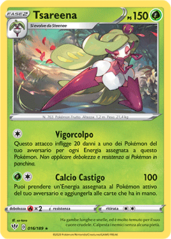 Tsareena 016/189 Reverse NM (ITA)