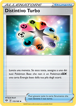 Distintivo Turbo 172/189 Reverse NM (ITA)