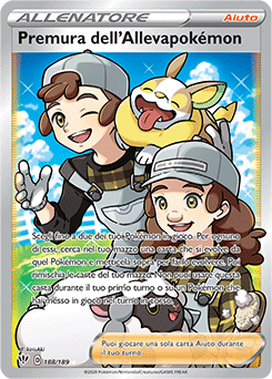 Premura dell’Allevapokémon 188/189 NM (ITA)