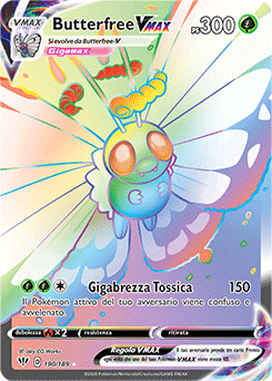 Butterfree VMAX 190/189 NM (ITA)