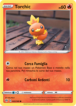 Torchic 022/189 NM (ITA)