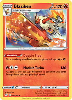 Blaziken 024/189 NM (ITA)