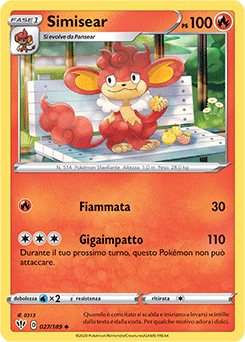 Simisear 027/189 Reverse NM (ITA)