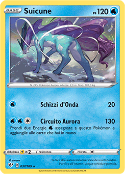 Suicune 037/189 NM (ITA)