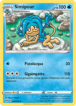Simipour 042/189 Reverse NM (ITA)