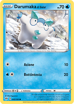 Darumaka di Galar 043/189 NM (ITA)
