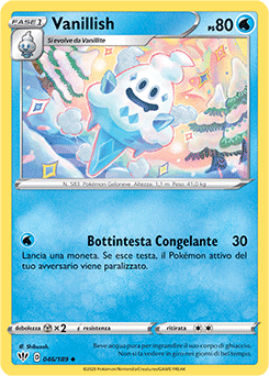 Vanillish 046/189 NM (ITA)