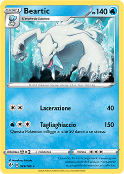 Beartic 049/189 Reverse NM (ITA)