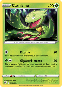 Carnivine 005/189 NM (ITA)