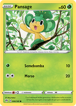 Pansage 006/189 NM (ITA)