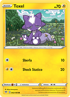 Toxel 062/189 Reverse NM (ITA)
