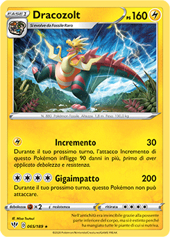 Dracozolt 065/189 NM (ITA)