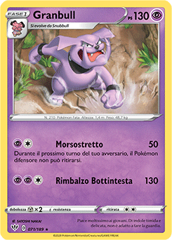 Granbull 071/189 Reverse NM (ITA)