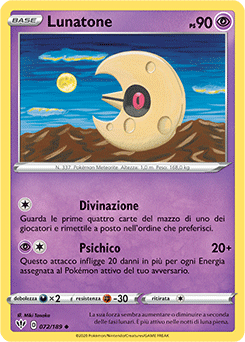 Lunatone 072/189 Reverse NM (ITA)
