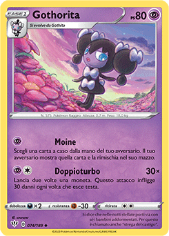 Gothorita 074/189 Reverse NM (ITA)