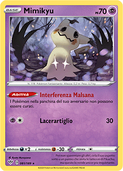 Mimikyu 081/189 Reverse NM (ITA)