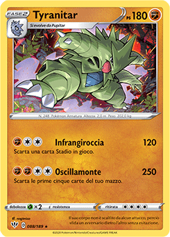 Tyranitar 088/189 NM (ITA)