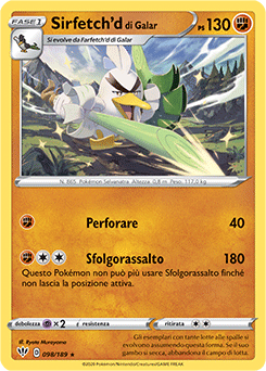 Sirfetch’d di Galar 098/189 NM (ITA)