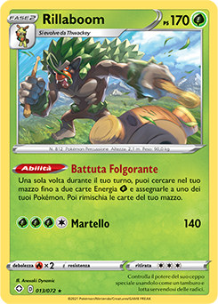 Rillaboom 13/73 NM (ITA)