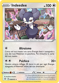 Indeedee 56/73 NM (ITA)