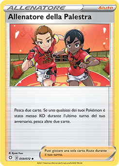 Allenatore della Palestra 59/73 NM (ITA)