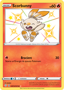Scorbunny SV015 NM (ITA)