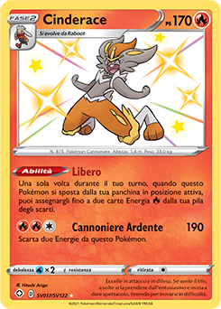 Cinderace SV017 NM (ITA)