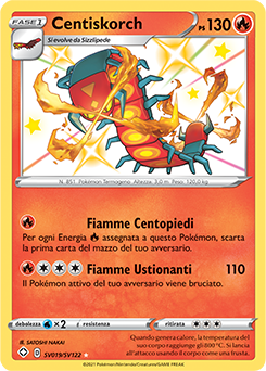 Centiskorch SV019 NM (ITA)