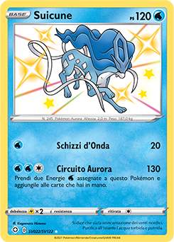 Suicune SV022 NM (ITA)