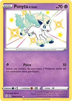 Ponyta di Galar SV047 NM (ITA)