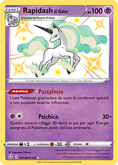 Rapidash di Galar SV048 NM (ITA)