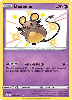 Dedenne SV051 NM (ITA)