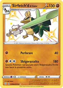 Sirfetch’d di Galar SV064 NM (ITA)