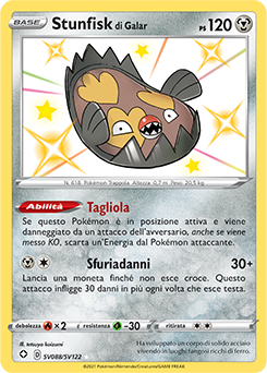 Stunfisk di Galar SV088 NM (ITA)