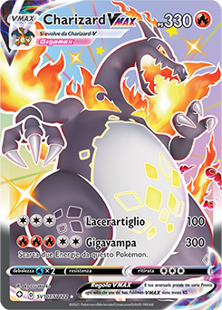 Charizard-VMAX SV107 NM (ITA)
