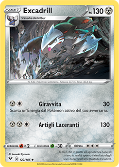 Excadrill 122/185 Reverse NM (ITA)