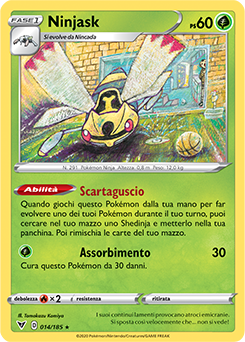 Ninjask 014/185 NM (ITA)