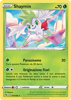Shaymin 015/185 NM (ITA)