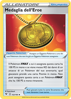 Medaglia dell’Eroe 152/185 NM (ITA)