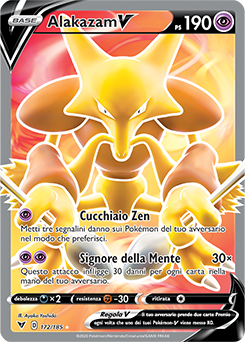 Alakazam-V 172/185 NM (ITA)
