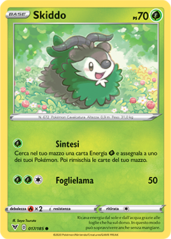 Skiddo 017/185 Reverse NM (ITA)