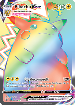 Pikachu VMAX 188/185 NM (ITA)
