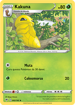 Kakuna 002/185 NM (ITA)