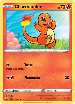 Charmander 023/185 Reverse NM (ITA)