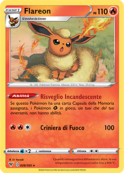 Flareon 026/185 NM (ITA)