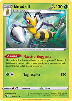 Beedrill 003/185 NM (ITA)
