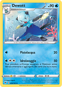 Dewott 034/185 Reverse NM (ITA)