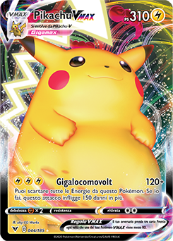 Pikachu-VMAX 044/185 NM (ITA)